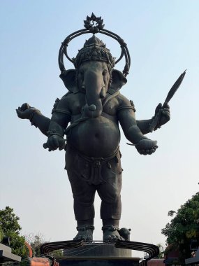 Tayland 'ın Chachoengsao bölgesindeki en uzun Ganesha heykeli birlik ruhunu simgeliyor..