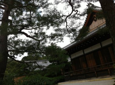 The Golden Pavilion Zen Temple in Kyoto, Japan. clipart