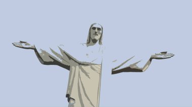 Kurtarıcı İsa 'nın gerçekçi bir tasviri