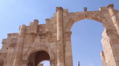 Antik Jerash şehri Ürdün 'ün en büyük ve büyüleyici Roma yeridir.