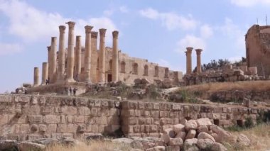 Antik Jerash şehri Ürdün 'ün en büyük ve büyüleyici Roma yeridir.