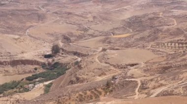 Ürdün 'deki Vaat Edilen Toprakların Nebo Dağı Bakış Alanı
