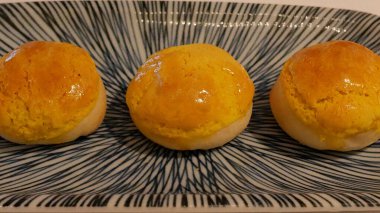 Bir Çin lokantasında ızgara Iberico çöreği. 