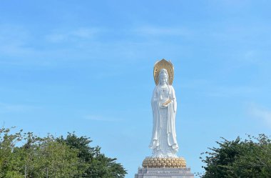 Hainan Adası 'ndaki Guan Yin heykeli.