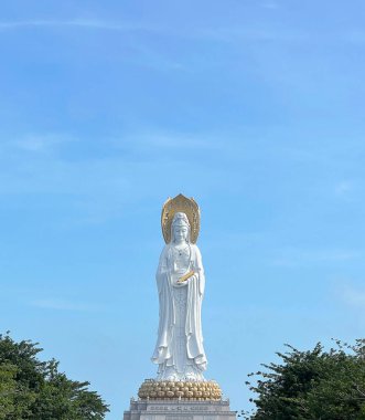 Hainan Adası 'ndaki Guan Yin heykeli.