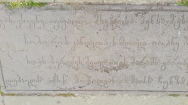 Eski Gürcistan 'dan kalma bir mezar.