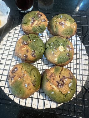 Soğutma rafında Avokado yumuşak kurabiyeleri