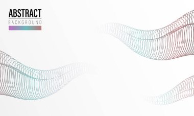 Sessiz soyut dokunaçlar arka plan çizgileri. Aydınlık ve huzurlu arkaplan.