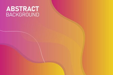 Renkli şekilli sessiz ve modern sıvı arkaplan.