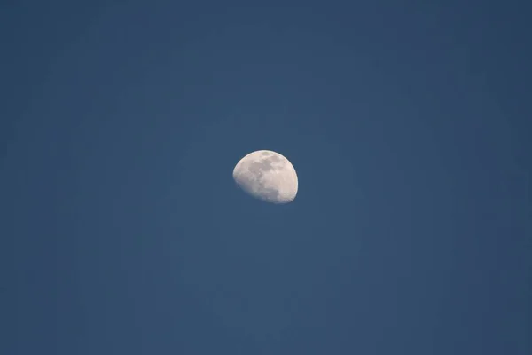 Луна Небе Лунная Поверхность — стоковое фото