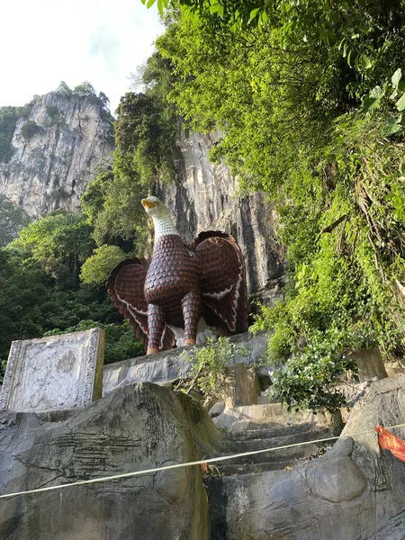 Statue Eines Drachen Park — Stockfoto