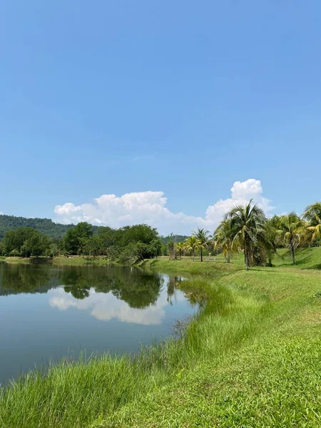 Taman Tasik Millenium Malasia — Foto de Stock