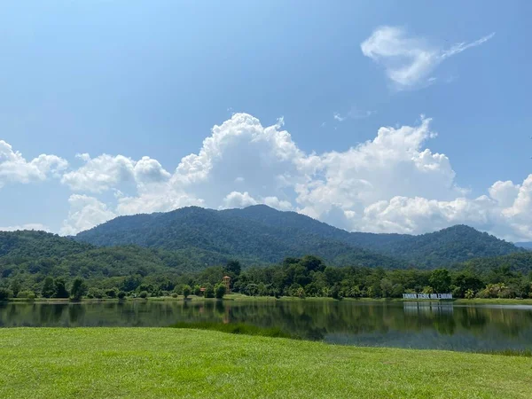 stock image taman tasik millenium in malaysia 