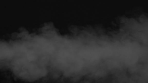 Wariacje Szorstkiego Miękkiego Dymu Spalinowego Lewej Prawej Slow Motion Strzał — Wideo stockowe