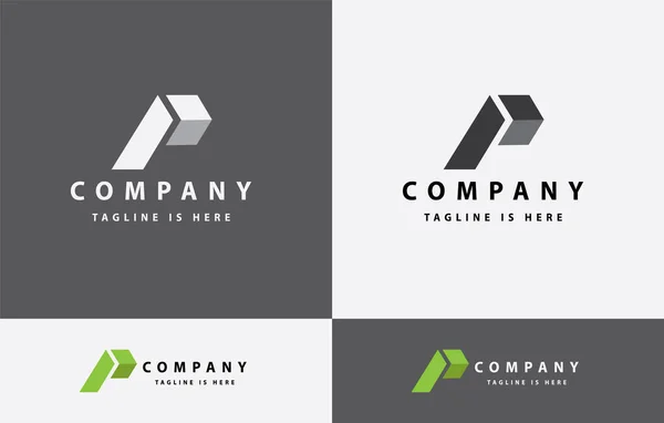 Letter Company Logo Vektor Art Eps — Stockový vektor