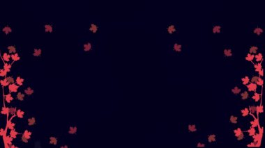 Mutlu Kanada günleri Özel HD animasyonu 