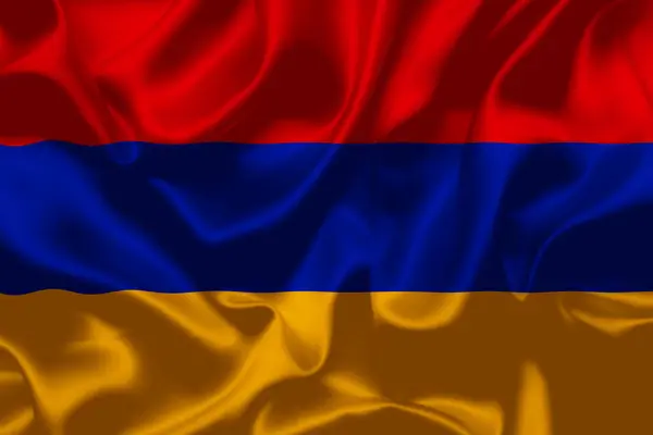 Αρμενία Σημαία Εθνική Ημέρα Banner Σχεδιασμό Υψηλής Ποιότητας Σημαία Φόντο — Φωτογραφία Αρχείου
