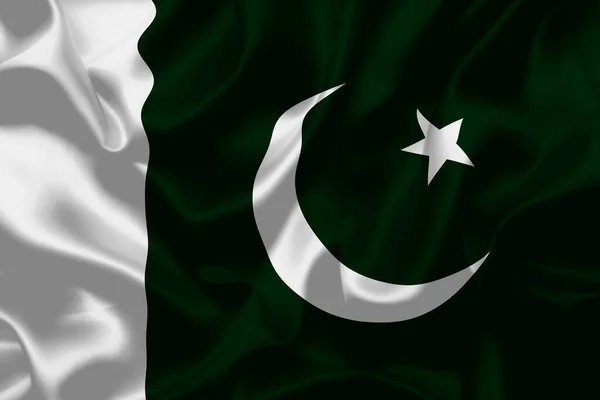 Pakistan flag national day banner design High Quality flag background texture illustration