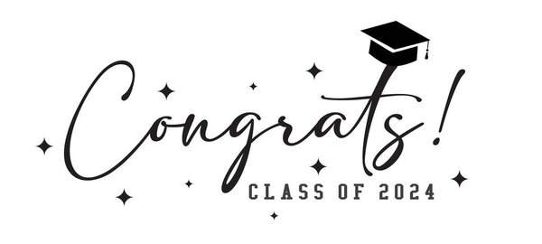 Class of 2024 Background, Greeting Card