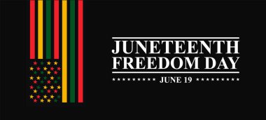 Haziran 'ın Özgürlük Günü, Afrika Amerika Bağımsızlık Günü, Haziran' ın tatil bayrağı