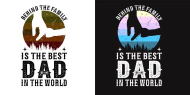 Baba Baba 'nın babalar günü izole edilmiş el çizimi tipografi tasarımı Beyaz arka planlı komik harfler