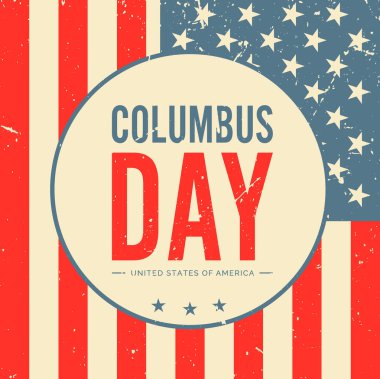 Mutlu Colombus Günü vektörü Kültür vektörü arkaplan çizimi. Uluslararası afiş, arkaplan, poster günü,