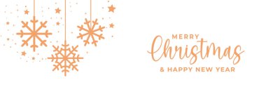 Christmas Greeting Card, Merry Christmas, banner, ecological Christmas concept, panorama, header clipart