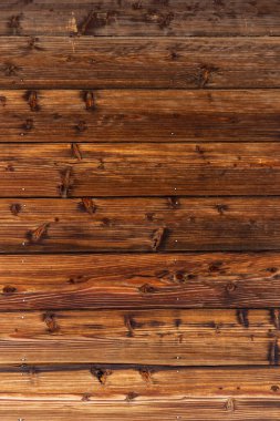 Duygulu eski Japon tahta duvarı.