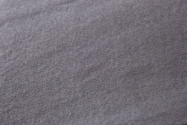 Black Wool Fabric Has Soft Slightly Fuzzy Texture Matte Finish — Stock Photo, Image