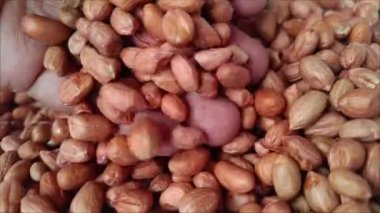 Fıstıksız fıstık yığınının video görüntüleri markette satılacak..
