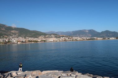 Türkiye 'nin Alanya kentindeki Akdeniz kenti