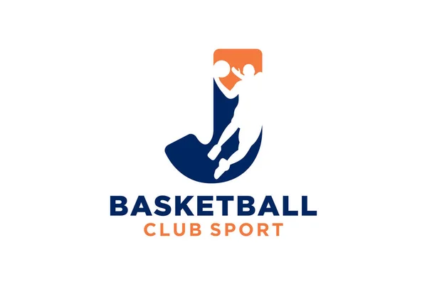 Иконка Баскетбольного Логотипа Символ Логотипа Баскетбольного Мяча — стоковый вектор