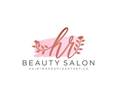 İnsan Kaynakları 'nın kadın logo koleksiyonu kalıpları. İlk imzalı el yazısı logosu, düğün, moda, mücevher, butik, çiçek ve botanik, herhangi bir şirket veya işletme için yaratıcı şablona sahip..