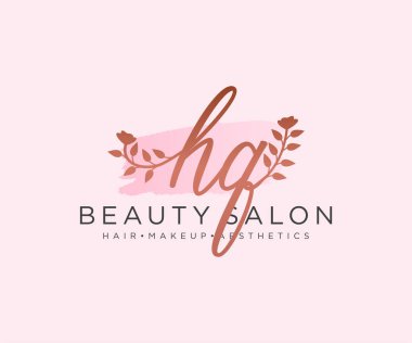 Karargah kadınsı logo koleksiyonu şablonu. İlk imzalı el yazısı logosu, düğün, moda, mücevher, butik, çiçek ve botanik, herhangi bir şirket veya işletme için yaratıcı şablona sahip..