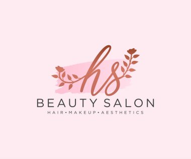 Kadın logo koleksiyonu şablonu. İlk imzalı el yazısı logosu, düğün, moda, mücevher, butik, çiçek ve botanik, herhangi bir şirket veya işletme için yaratıcı şablona sahip..