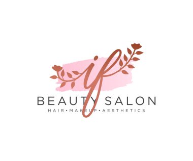 Kadınsı logo koleksiyonu şablonu. İlk imzalı el yazısı logosu, düğün, moda, mücevher, butik, çiçek ve botanik, herhangi bir şirket veya işletme için yaratıcı şablona sahip..