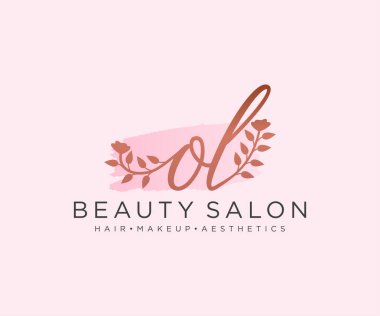 Eski kadın logo koleksiyonu şablonu. İlk imzalı el yazısı logosu, düğün, moda, mücevher, butik, çiçek ve botanik, herhangi bir şirket veya işletme için yaratıcı şablona sahip..