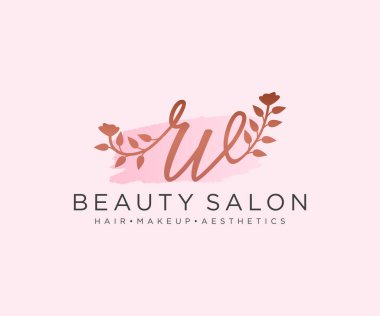 Karavan kadın logo koleksiyonu şablonu. İlk imzalı el yazısı logosu, düğün, moda, mücevher, butik, çiçek ve botanik, herhangi bir şirket veya işletme için yaratıcı şablona sahip..