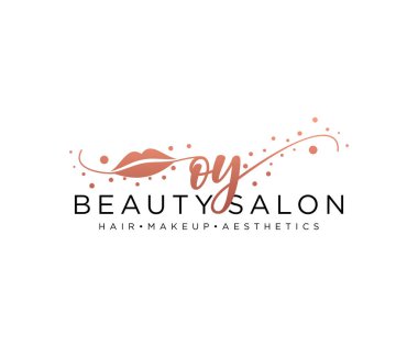 Çok kadınsı logo koleksiyonu şablonu. İlk imzalı el yazısı logosu, düğün, moda, mücevher, butik, çiçek ve botanik, herhangi bir şirket veya işletme için yaratıcı şablona sahip..