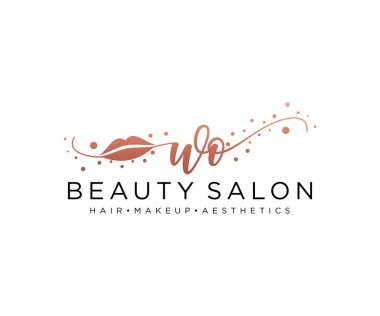 Dişi logo koleksiyonu şablonu. İlk imzalı el yazısı logosu, düğün, moda, mücevher, butik, çiçek ve botanik, herhangi bir şirket veya işletme için yaratıcı şablona sahip..