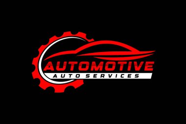 Otomobil Garajı Premium Konsept Logo Tasarımı.