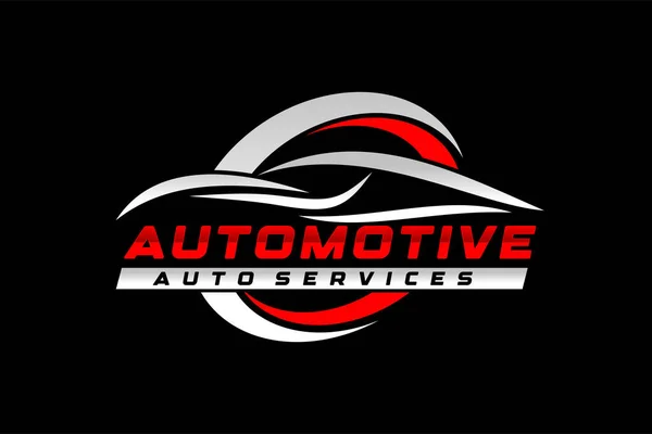 Sport Car Logo Template Perfect Logo Business Related Automotive Industry —  Vetores de Stock