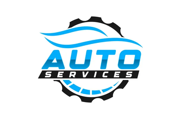 Autoservis Premium Koncepce Logo Design — Stockový vektor
