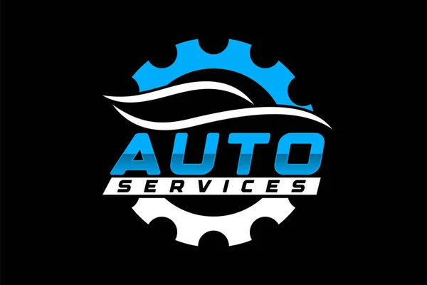 Auto Garage Premium Concept Logo Design — Stockvector