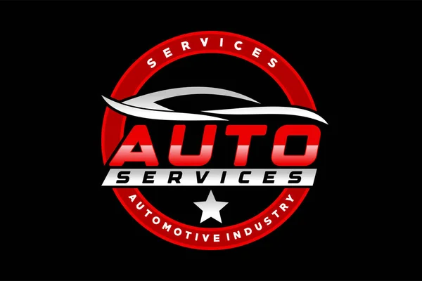 Sport Car Logo Template Perfect Logo Business Related Automotive Industry — Vector de stock
