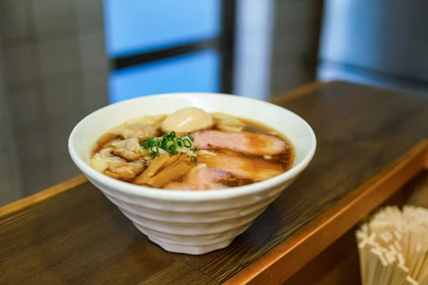 stock image a cuisine photo of Ramen noodles