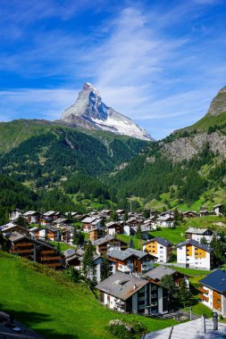 Zermatt, Matterhorn 'un eteğinde bir kasaba.