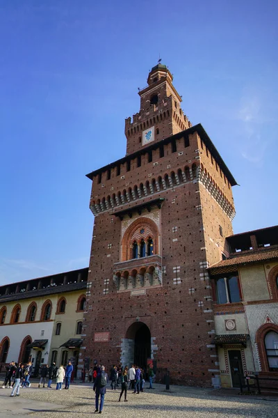 Castello Sforzesco Milan Italie — Photo