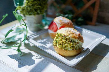 Maritozzo, lezzetli bir İtalyan tatlısı..