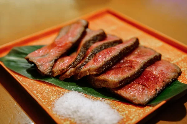 Carne Japoneză Foarte Delicioasă Wagyu — Fotografie, imagine de stoc
